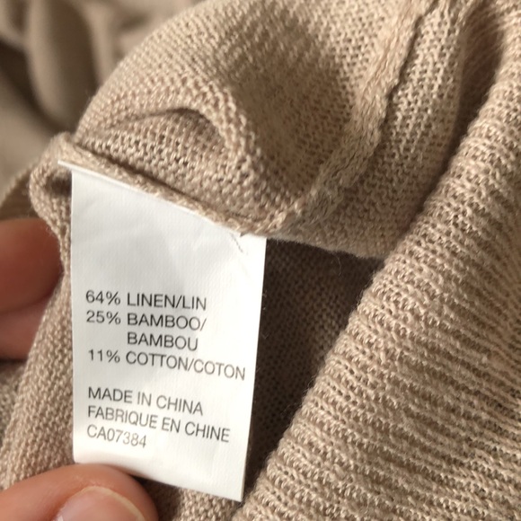 Eric Alexander asymmetrical linen top! - Picture 6 of 6